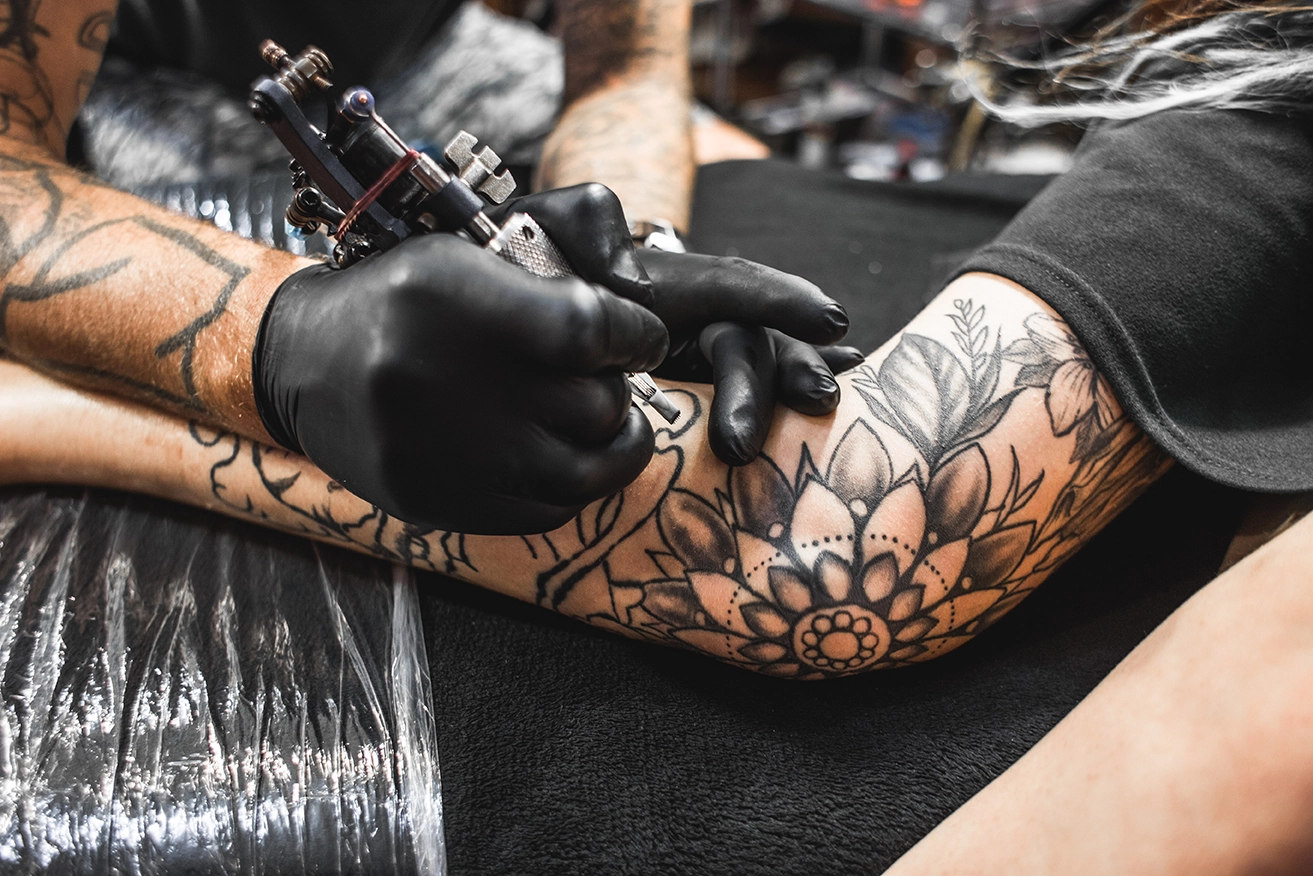 Séance-tatouage